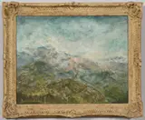 Smokey Mtns by Pauline Wallen, oil on canvas, sold Jul 2015