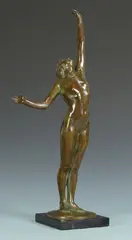 The Star by Harriet Whitney Frishmuth, bronze, sold Jul 2014