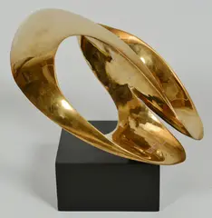 Abstract by Leonardo Nierman, bronze, sold Jan 2013