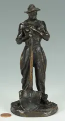 Untitled by Jules Dalou, bronze, sold Jun 2012