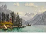 Urner see by William Baptiste Baird, oil on canvas, offered Dec 2015