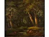 Untitled by Théodore Müller, oil, sold Apr 2016