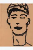 Tanger by Jean-Charles Blais, 1989, Gouache sur papiers découpés, sold Nov 2024