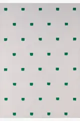 Empreintes de pinceau n°50 répétées à intervalle régulier de 30 cm by Niele Toroni, Huile sur toile, sold Dec 2024