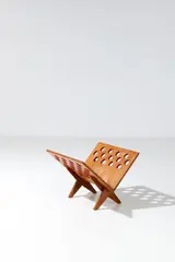 Porte-revue dit 'Revistero' by José Zanine Caldas, Bois lamellé-collé, sold Dec 2024