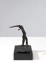 Gnomon by Germaine Richier, circa 1955, Bronze à patine brune, sold Dec 2024