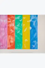 Screen test by David Bowes, 1987, Huile sur toile, sold Dec 2024