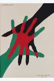 Lisiblement by Marcel Mariën, Gouache sur papier, sold Feb 2025