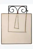 Sans titre by Gérard Traquandi, 1987, Acrylique, mine de plomb, résine sur toile et fer forgé, sold Feb 2025