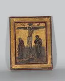 Griechisch, nach einem Vorbild des 16.Jhs by Kreuzigung Christi, tempera, sold Sep 2016