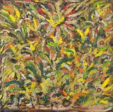 Blumen, 1965 by Walter Arnold Steffen, oil on board, offered Sep 2016