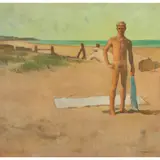 Untitled by Duane Wakeham, oil on canvas, sold Dec 2023