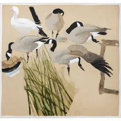 Of Los Banos by Bryan Wilson, oil on canvas, sold Dec 2023