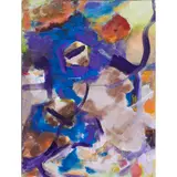 East Hampton Series," 1965-66 by Harold Christopher Davies, mixed media on canvas, sold Dec 2023