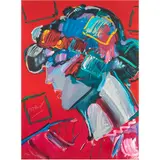 Untitled by Peter Max, lithograph in colors, sold Dec 2023