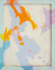 Clouds by Lawrence Glickman, Acrylic on Canvas and Wood, sold Apr 2025