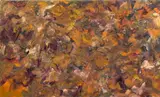 Abstract Composition by Andy Miller, Oil on Canvas, sold Apr 2025
