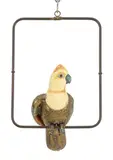 Papier Mache and Mixed Metals Cockatoo by Sergio Bustamante, Mixed Media, sold Apr 2025