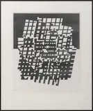 Ixion by Victor Vasarely, circa 1955, Serigraph on Paper, sold Apr 2025