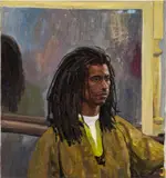 Portrait of a Man by James Continas, Oil on Canvas, sold Apr 2025
