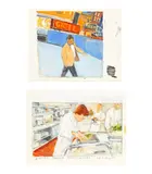 Daniel Boulud Executive Chef - Le Cirque by Michael Paraskevas, Acrylic on Paper, sold Apr 2025