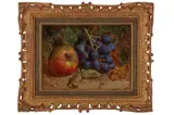 Untitled by William Hughes, oil on board, offered Aug 2022