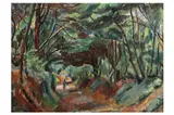Untitled by Dennis William Reed, oil on board, offered Aug 2022