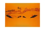 Untitled by Hannah Maybank, 2003, acrylic and latex on canvas, offered Aug 2022