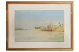 Untitled by E L Sandwith, watercolour, offered Aug 2022