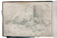 M. d. by California Gold Rush.- Bruff, pencil, offered Aug 2022