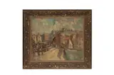 Untitled by John Brown Harrison, oil on canvas, offered Aug 2022