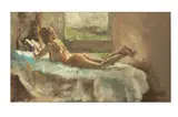 Untitled by Sherree Valentine-Daines, oil on board, offered Aug 2022