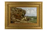 Untitled by John Falconer Slater, oil on canvas, offered Aug 2022