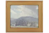 Untitled by Harold Arthur Roney, oil on panel, offered Aug 2022