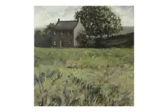 Untitled by L Chambers, gouache, offered Aug 2022