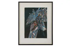 Untitled by Don Bessant, lithograph, offered Aug 2022