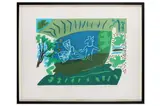 Untitled by Barbara Brownlee, screenprint, offered Aug 2022