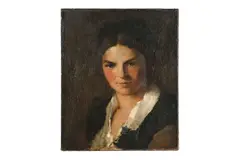 Untitled by Alexis Vollon, oil on canvas, offered Jul 2022