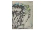 Untitled by Jean David, oil on paper, offered Jul 2022