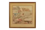 Untitled by Edith Mary Garner, watercolour, offered Jul 2022