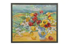 Untitled by Elizabeth Jane Lloyd, oil on canvas, offered Jul 2022