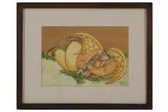 Untitled by Alex Stewart, watercolour, offered Jul 2022