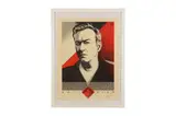 Untitled by Shepard Fairey, screenprint, offered Jul 2022