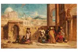 Untitled by William James Müller, oil on canvas, offered Jul 2022