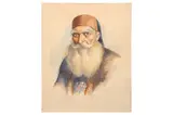 Untitled by Moustafa Farroukh, watercolour, offered Jul 2022