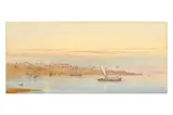 Untitled by Henry Pilleau, watercolour, offered Jul 2022