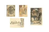 Untitled by Gerard Huijsser, watercolour, offered Jul 2022