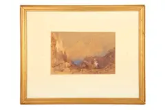 Untitled by Thomas Allom, watercolour, offered Jul 2022