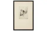 Untitled by Hermann Struck, etching, offered Jul 2022