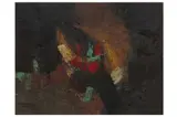 Untitled by Denis Bowen, oil on board, offered Jul 2022